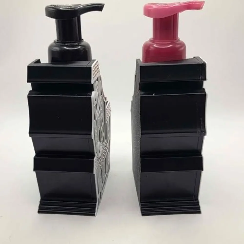 Spooky 3-D Printed Haunted House Foam Soap Dispenser Stand, Compatible with Bath